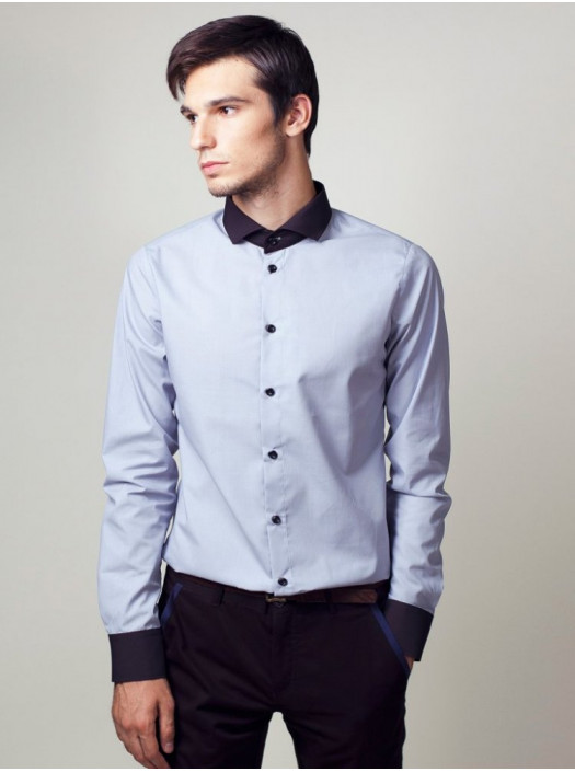 Рубашка Рубашка 3203_Серый