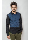Рубашка Рубашка 3225_Синий джинс