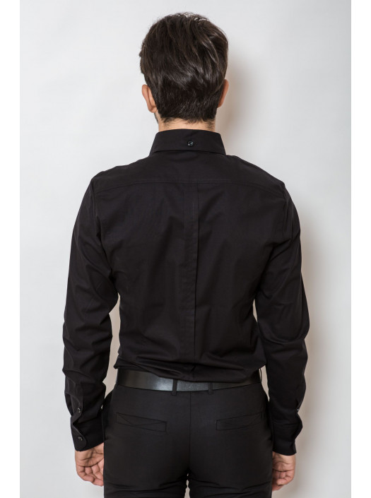 Рубашка Рубашка 3211_Черный