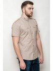 Рубашка Рубашка 3128_Бежевый