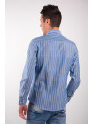 Рубашка Рубашка №101F005_Голубой