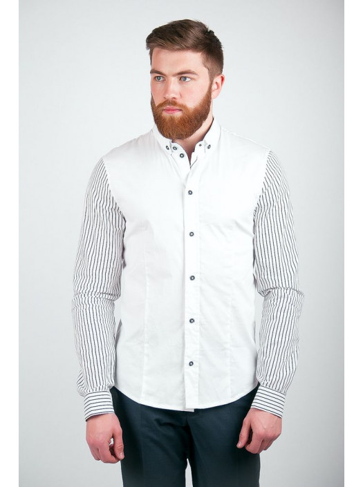Рубашка Рубашка 3261_Белый