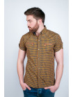 Рубашка Рубашка №94F039_Горчичный