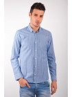 Рубашка Рубашка №101F005_Голубой