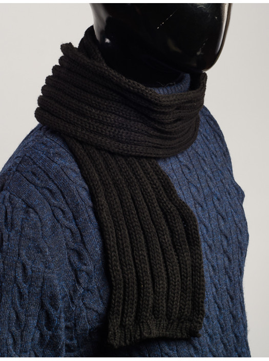 Шарф Шарф №87F003_Черный