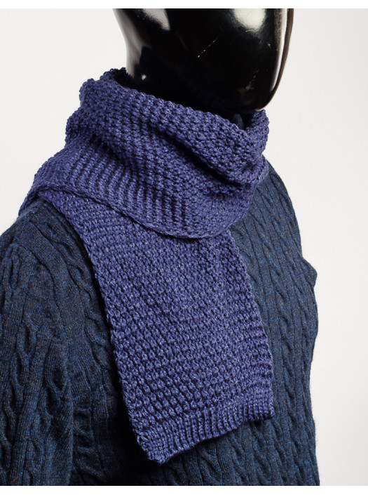 Шарф Шарф №87F001_Синий