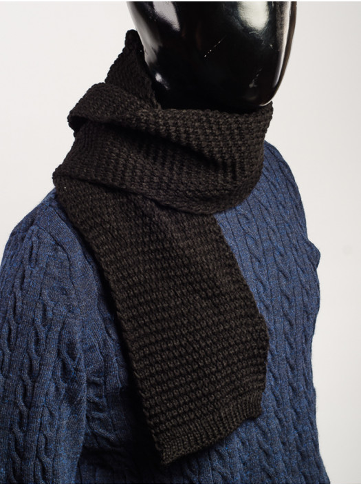 Шарф Шарф №87F001_Черный