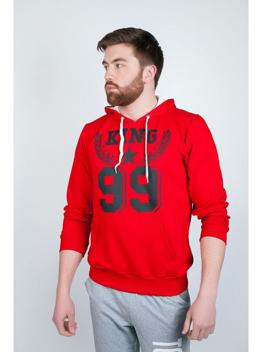 Худи Спортивный батник №85G011_Красный