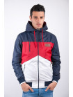 Ветровка Ветровка №57F060_Сине-красно-белый