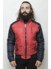 Зимняя куртка Куртка 2216_Красный/темно-синий