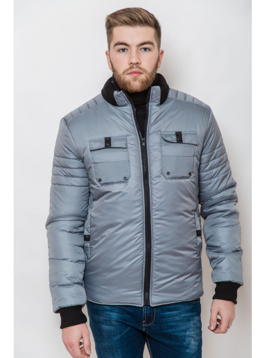 Зимняя куртка Куртка 2238_Стальной